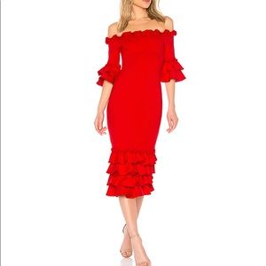 Pishi midi dress. From Donna Mizini